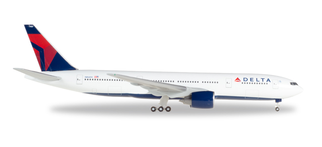 Starjets 1:500 Delta Airlines b777-200 n863da plus Herpa Wings catalogue 