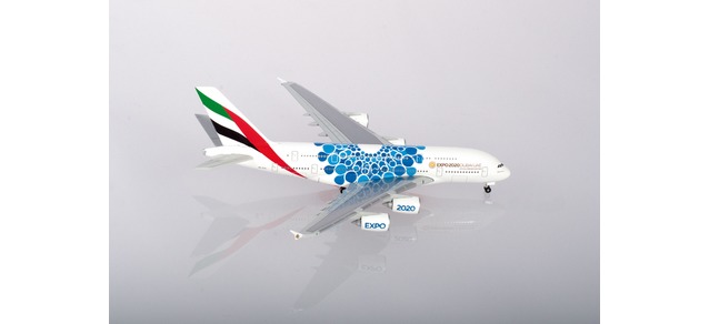 Herpa Wings Emirates Airbus A380 - Expo 2020 Dubai 